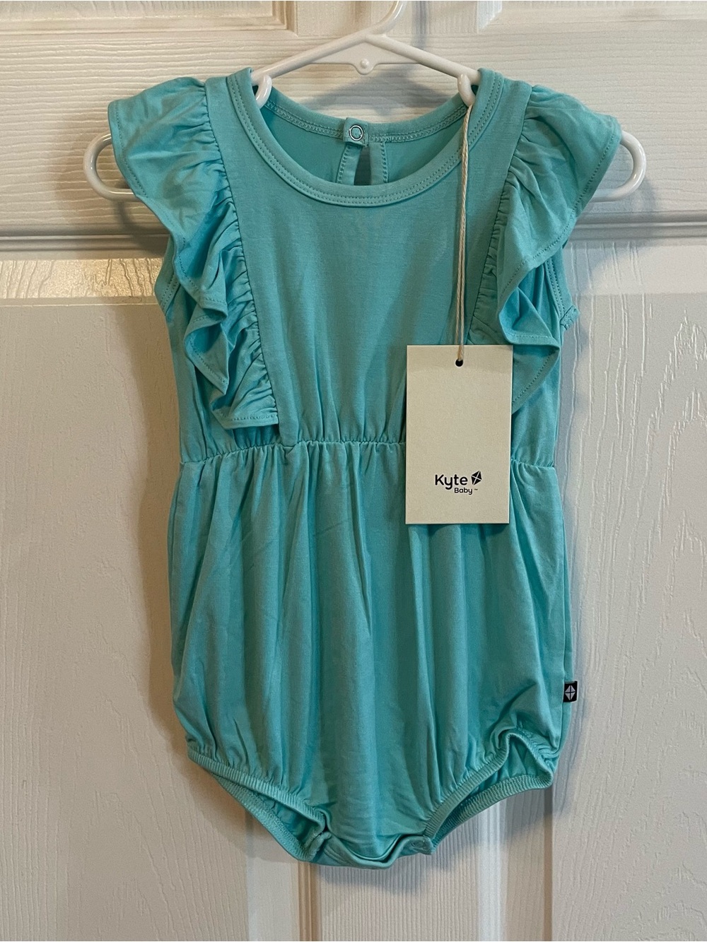 NWT Kyte Baby Bamboo Bubble Romper Robin 12-18M